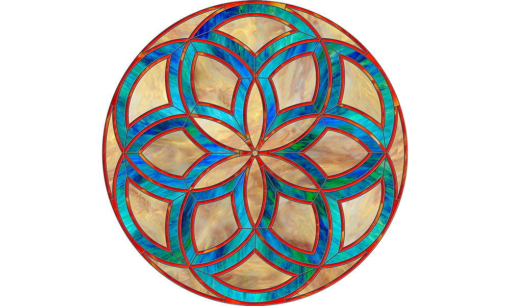 Stained Glass Window Film