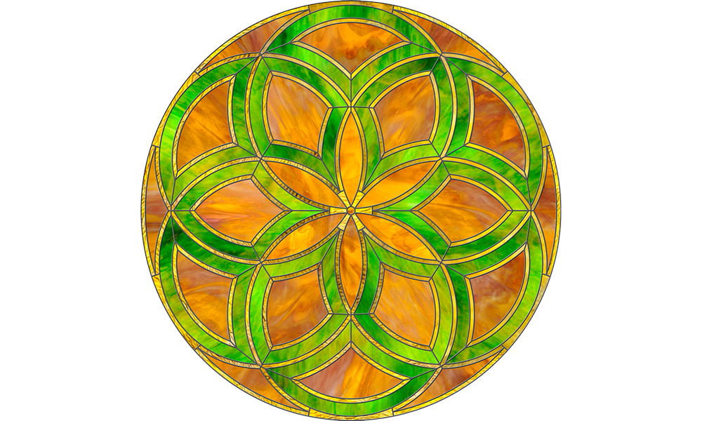 Stained Glass Window Film