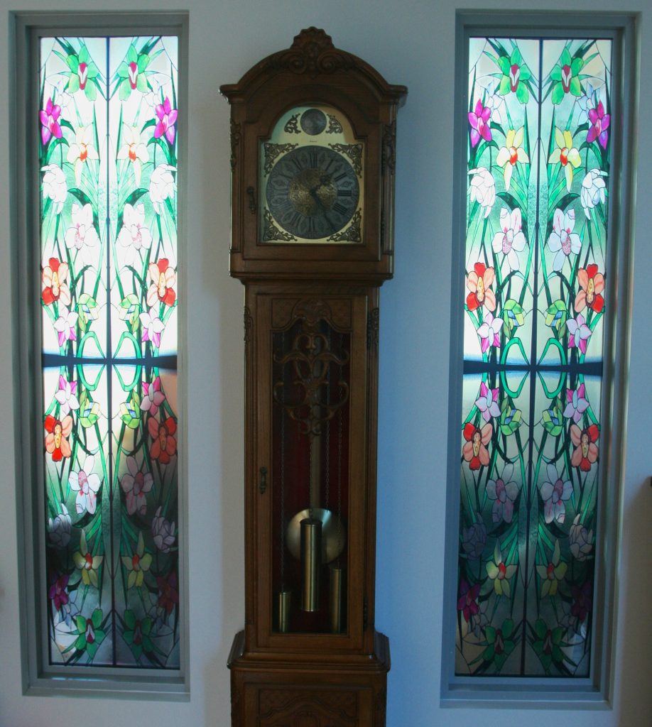 Film Installed: Solyx SXEG-4848 Stained Glass Flowers