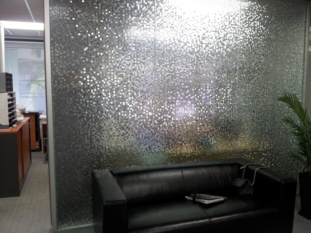 Film Installed: Solyx SX-1513 Cut Glass Mosaic